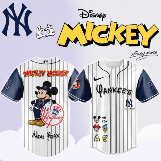 New York Yankees Mickey Mouse And Friends Jersey