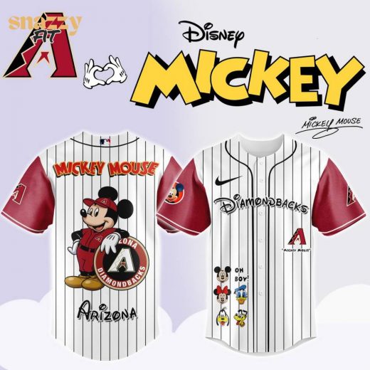 Arizona Diamondbacks Mickey Mouse And Friends Jersey