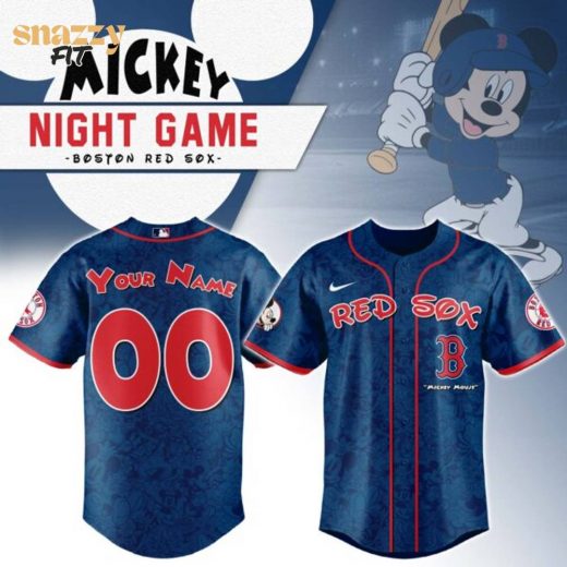 Boston Red Sox Mickey Mouse Night Game Jersey