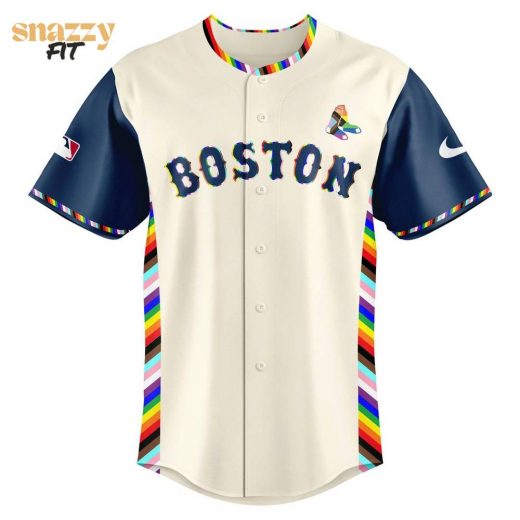 Boston Red Sox Special New Pride Logo Jersey