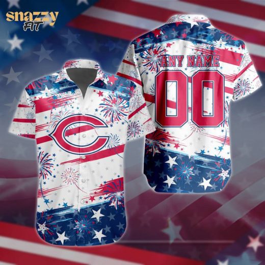 Chicago Bears Special Independence Day 4th Of July Hawaiian Shirt