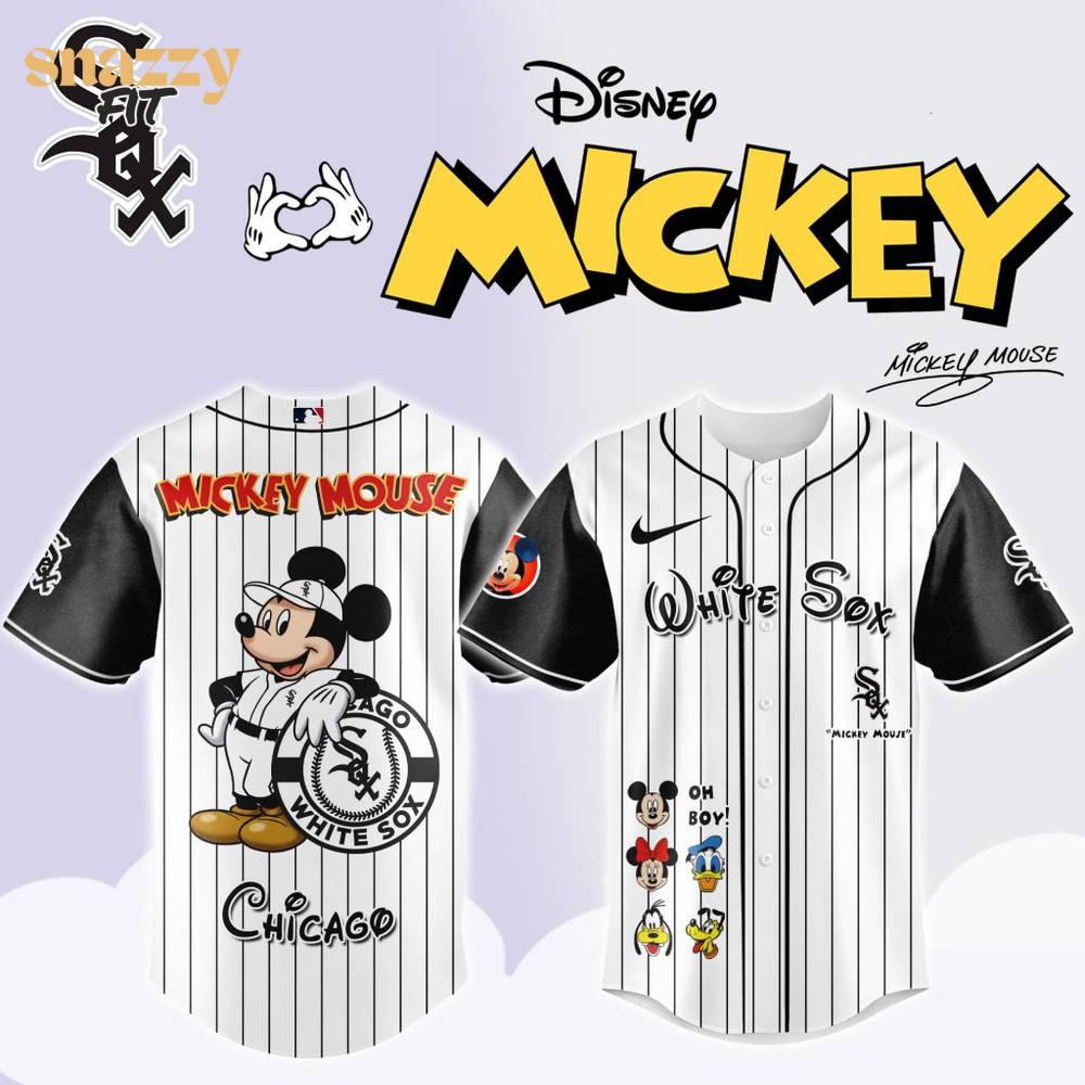 Chicago White Sox Mickey Mouse And Friends Jersey Chicago White Sox Mickey Mouse And Friends Jersey