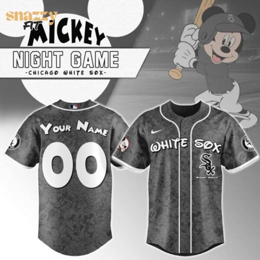 Chicago White Sox Mickey Mouse Night Game Jersey