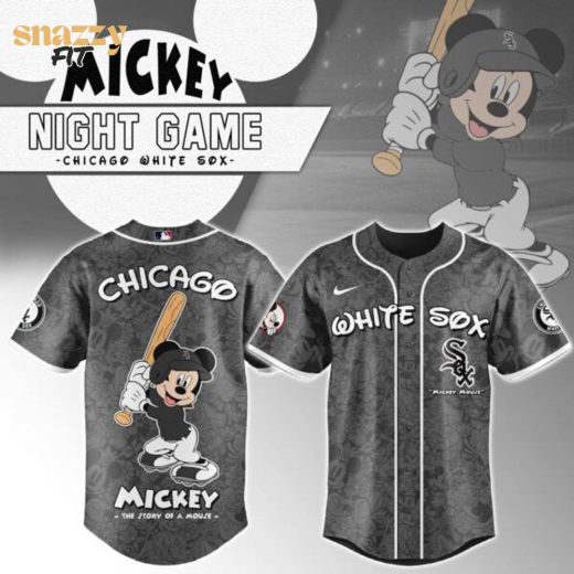 Chicago White Sox Mickey Mouse Night Game Jersey V2