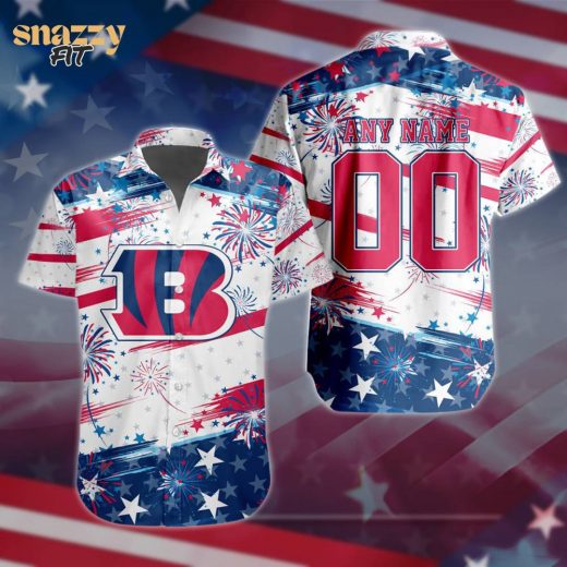 Cincinnati Bengals Special Independence Day 4th Of July Hawaiian Shirt