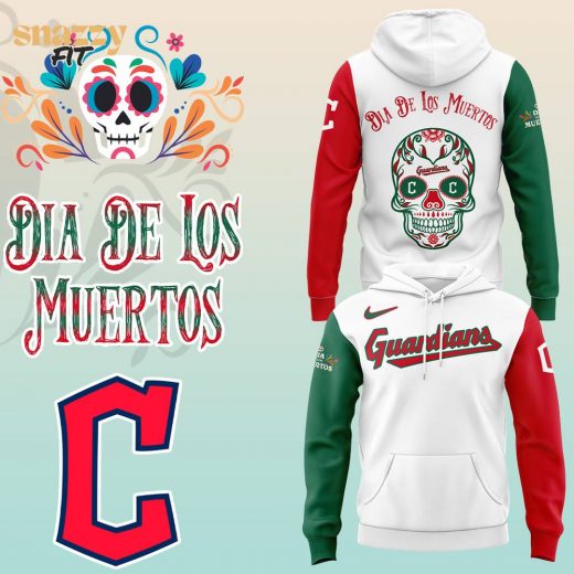 Cleveland Guardians Dia De Los Muertor 2025 Hoodie