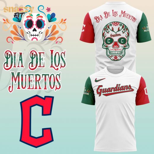 Cleveland Guardians Dia De Los Muertor 2025 Tshirt