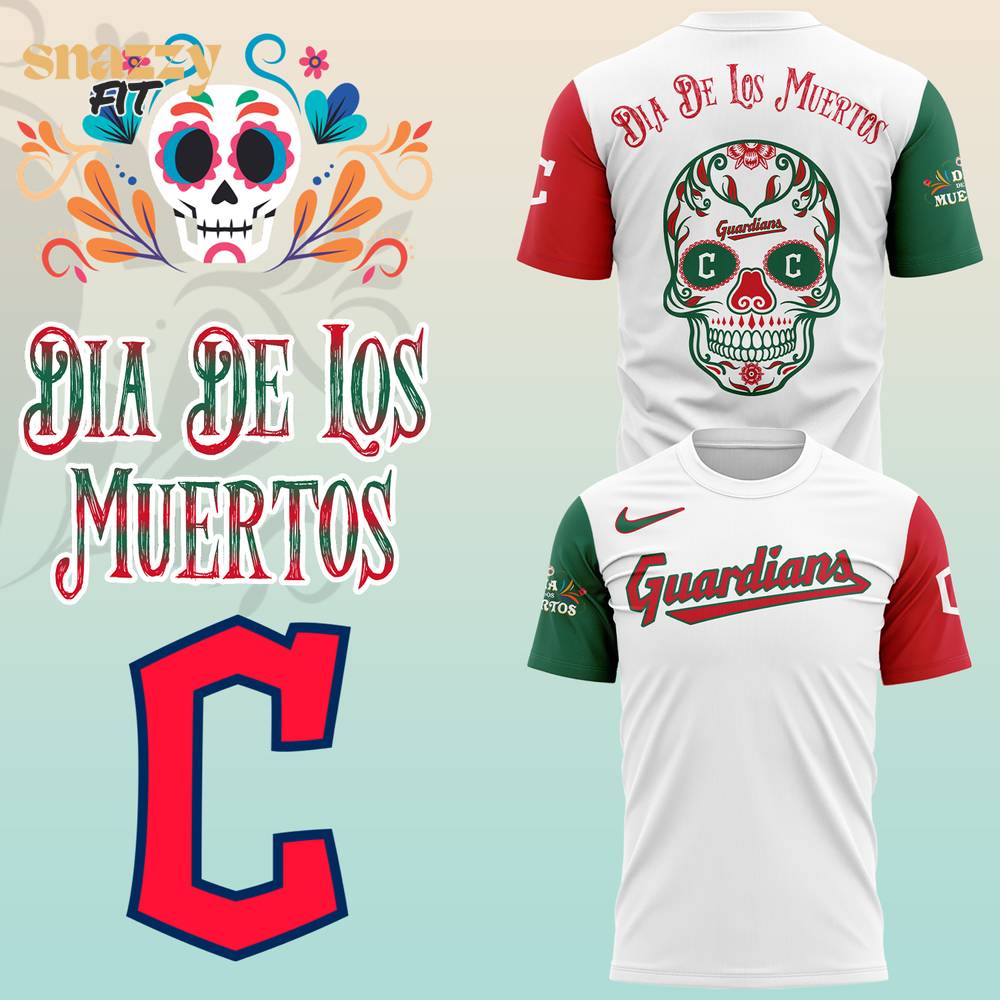 Cleveland Guardians Dia De Los Muertor 2025 Tshirt Cleveland Guardians Dia De Los Muertor 2025 Tshirt