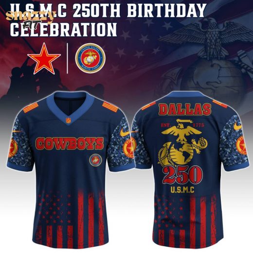 Dallas Cowboys US U.S.M.C 250th Birthday Limited Edition Jersey