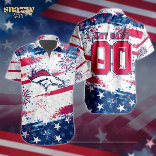 Denver Broncos Special Independence Day 4th Of July Hawaiian Shirt