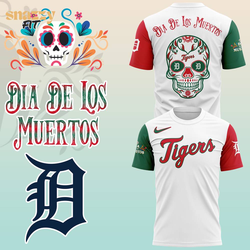 Detroit Tigers Dia De Los Muertor 2025 Hoodie Detroit Tigers Dia De Los Muertor 2025 Hoodie