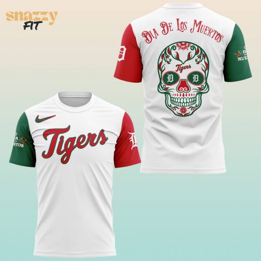 Detroit Tigers Dia De Los Muertor 2025 Hoodie