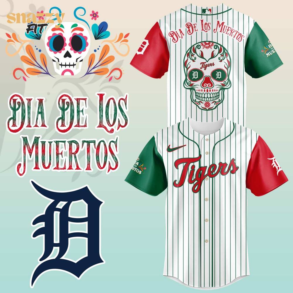 Detroit Tigers Dia De Los Muertor 2025 Jersey Detroit Tigers Dia De Los Muertor 2025 Jersey