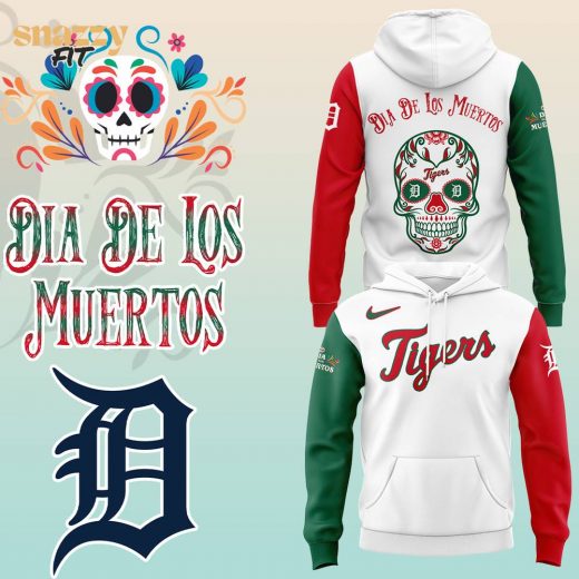 Detroit Tigers Dia De Los Muertor 2025 Tshirt