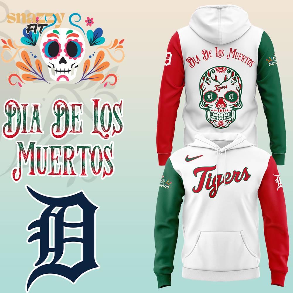 Detroit Tigers Dia De Los Muertor 2025 Tshirt Detroit Tigers Dia De Los Muertor 2025 Tshirt