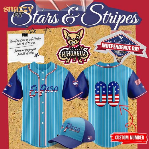 El Paso Locomotive FC Chihuahuas âStars & Stripesâ 2025 Special Jersey