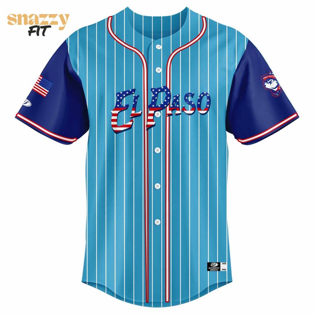 El Paso Locomotive FC Chihuahuas âStars & Stripesâ 2025 Special Jersey El Paso Locomotive FC Chihuahuas âStars & Stripesâ 2025 Special Jersey