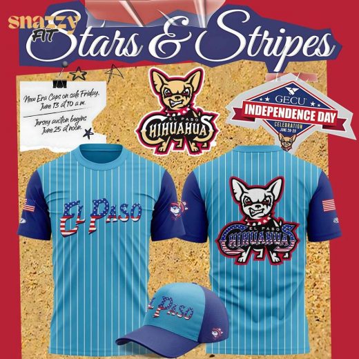El Paso Locomotive FC Chihuahuas âStars & Stripesâ 2025 Special TShirt
