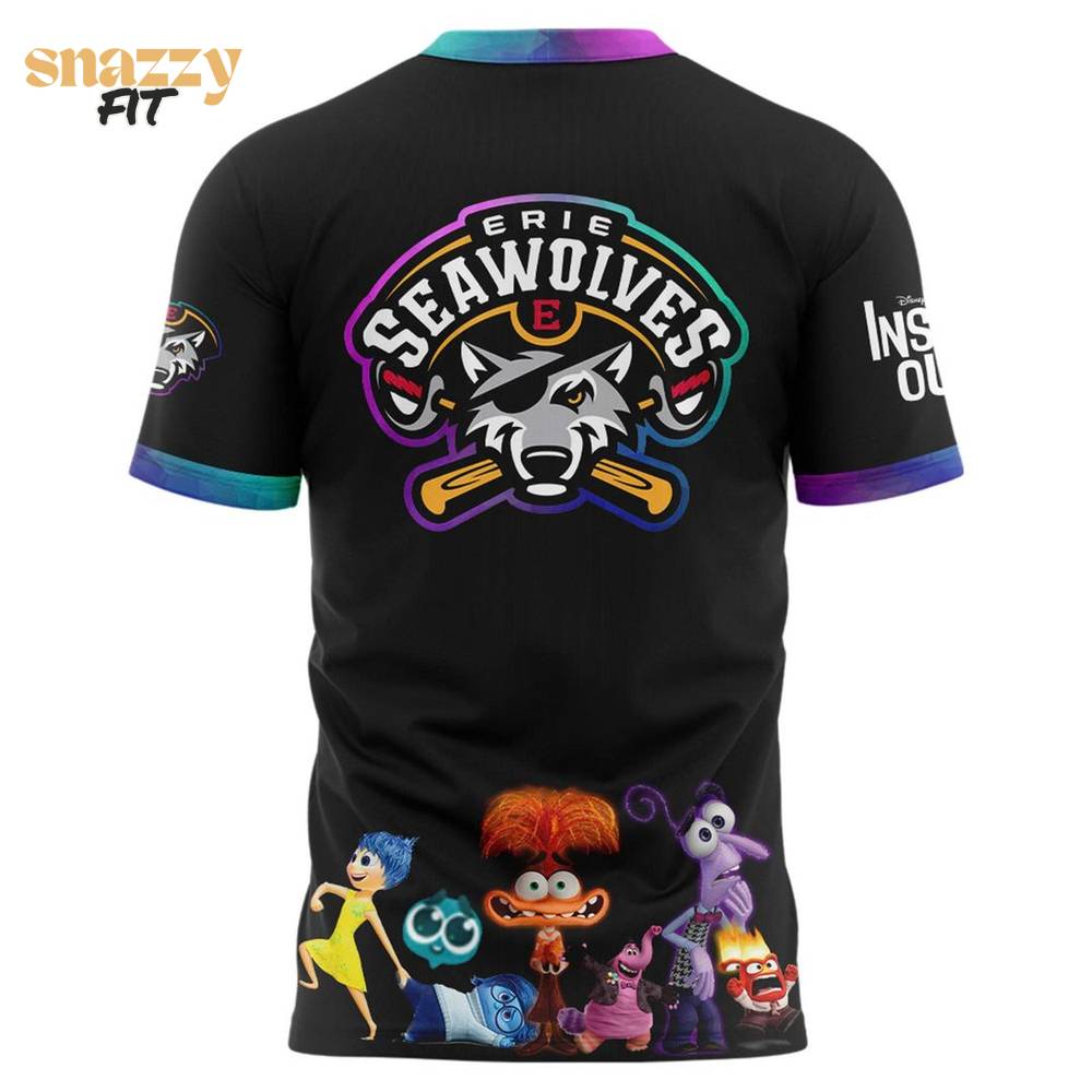 Erie SeaWolves Inside Out 2 New 2025 Tshirt Erie SeaWolves Inside Out 2 New 2025 Tshirt