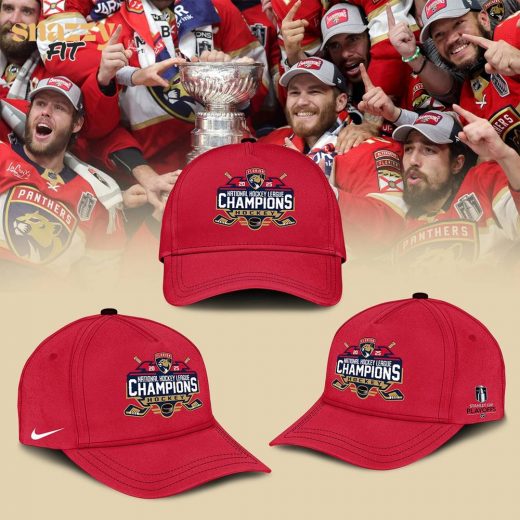 Florida Panthers Back To Back Champions Stanley Cup Cap