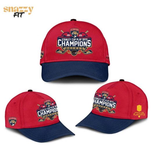 Florida Panthers Back To Back Champions Stanley Cup Cap V2