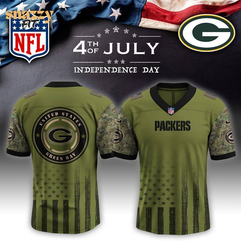 Green Bay Packers Independent Day Jersey Green Bay Packers Independent Day Jersey