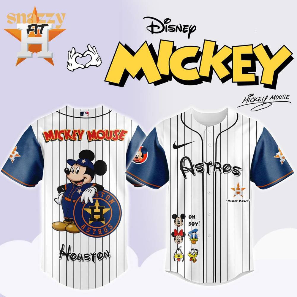 Houston Astros Mickey Mouse And Friends Jersey Houston Astros Mickey Mouse And Friends Jersey