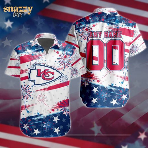 Kansas City Chiefs Special Independence Day 4th Of July Hawaiian Shirt