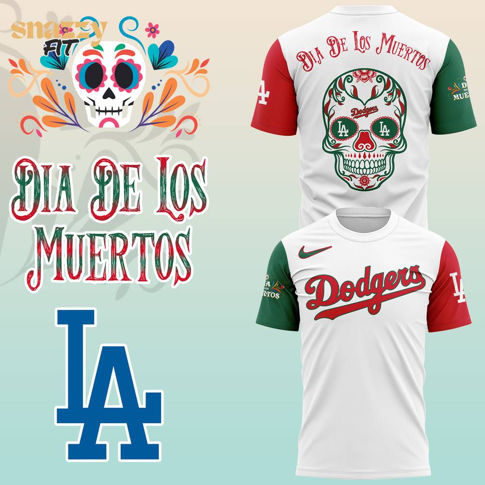 Los Angeles Dodgers Dia De Los Muertor 2025 Tshirt Los Angeles Dodgers Dia De Los Muertor 2025 Tshirt