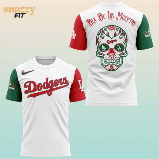 Los Angeles Dodgers Dia De Los Muertor 2025 Tshirt