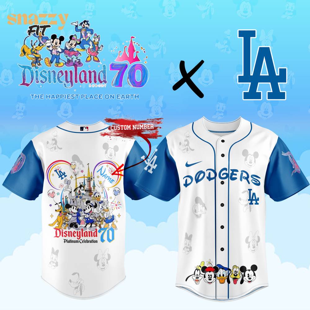 Los Angeles Dodgers Disneyland 70 Magical Year Jersey 2025 V2 Los Angeles Dodgers Disneyland 70 Magical Year Jersey 2025 V2