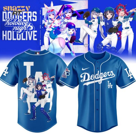 Los Angeles Dodgers Hololive Jersey 2025 V2