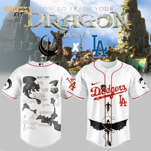 Los Angeles Dodgers How to Train Your Dragon Limited Jersey 2025