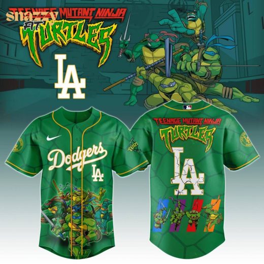 Los Angeles Dodgers Ninja Turtles Limited Edition Jersey 2025