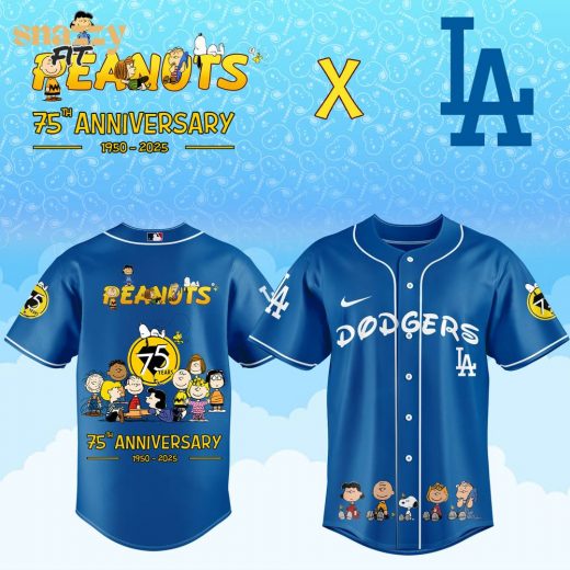 Los Angeles Dodgers Peanuts 75 Magical Year Jersey 2025