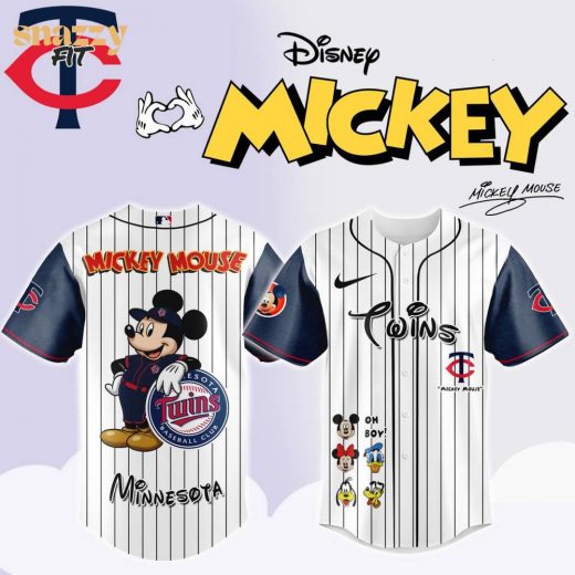 Minnesota Twins Mickey Mouse And Friends Jersey