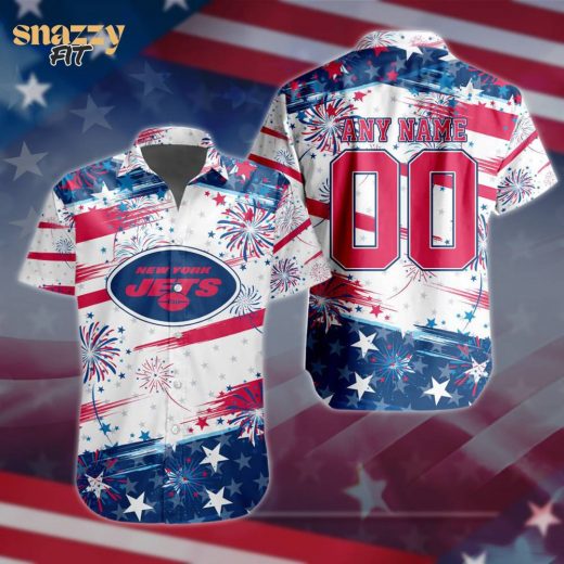New York Jets Special Independence Day 4th Of July Hawaiian Shirt