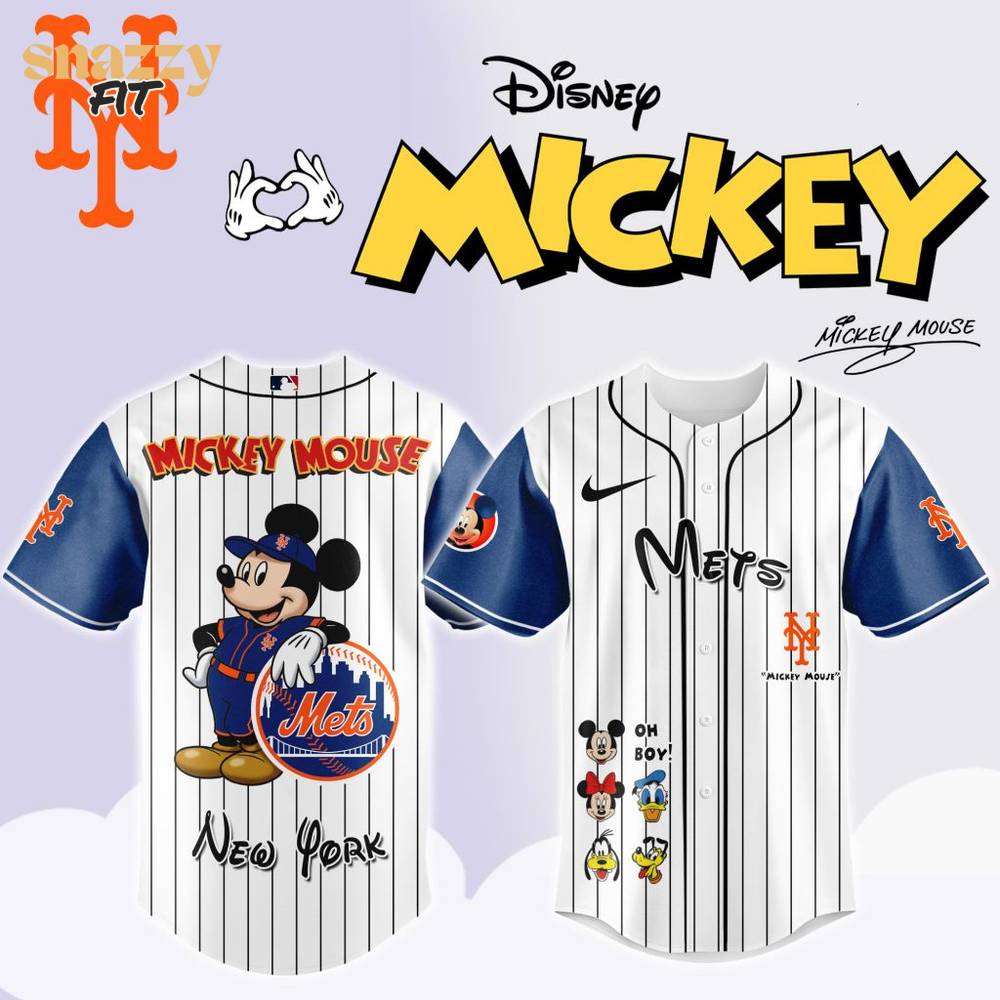 New York Mets Mickey Mouse And Friends Jersey New York Mets Mickey Mouse And Friends Jersey