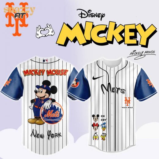 New York Mets Mickey Mouse And Friends Jersey