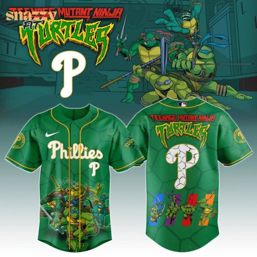 Philadelphia Phillies Ninja Turtles Limited Edition Jersey 2025
