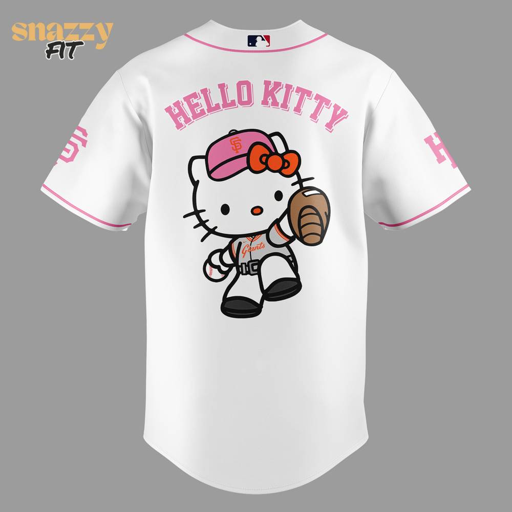 San Francisco Giants Hello Kitty Night Jersey San Francisco Giants Hello Kitty Night Jersey