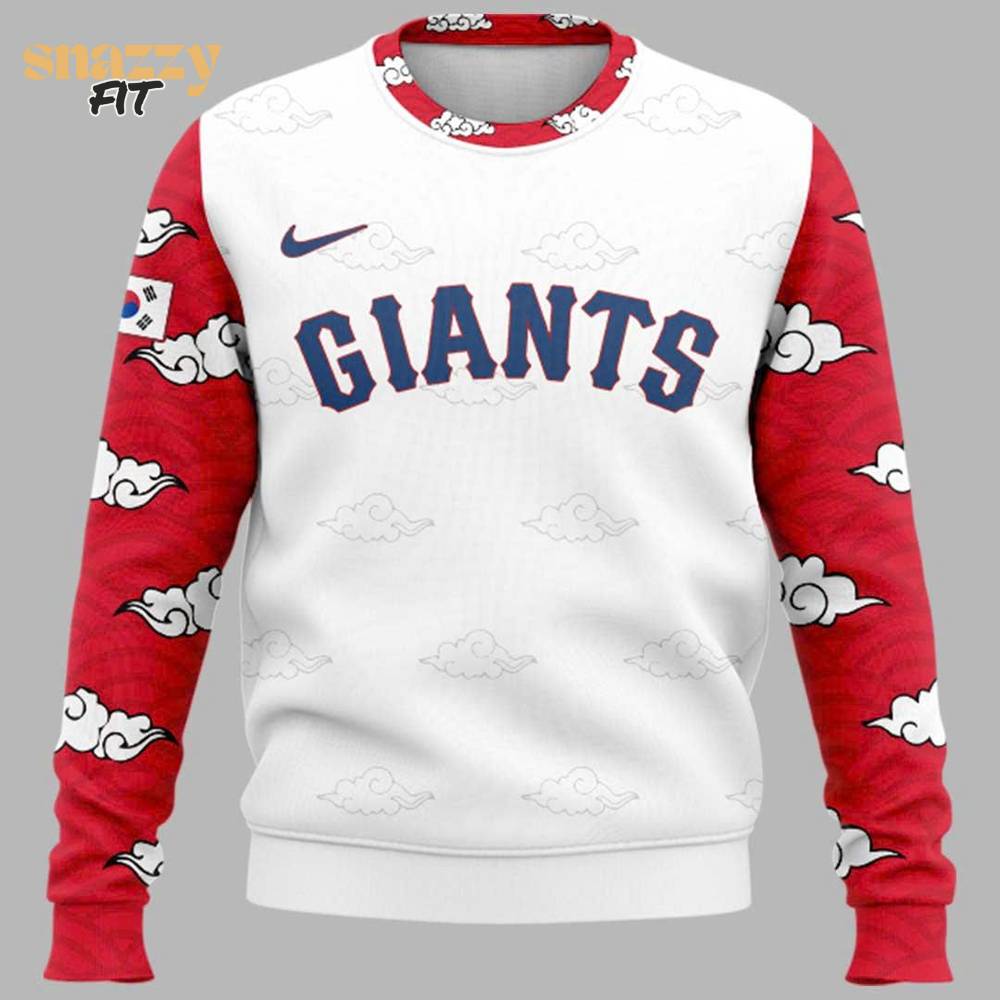 San Francisco Giants Korean Heritage Celebration Sweatshirt San Francisco Giants Korean Heritage Celebration Sweatshirt