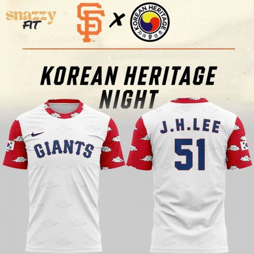 San Francisco Giants Korean Heritage Celebration Tshirt