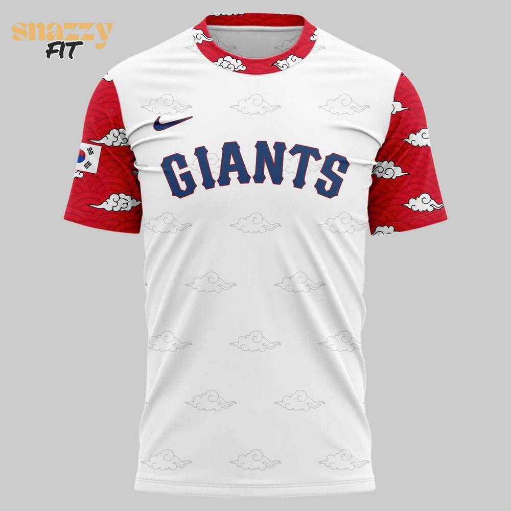 San Francisco Giants Korean Heritage Celebration Tshirt San Francisco Giants Korean Heritage Celebration Tshirt