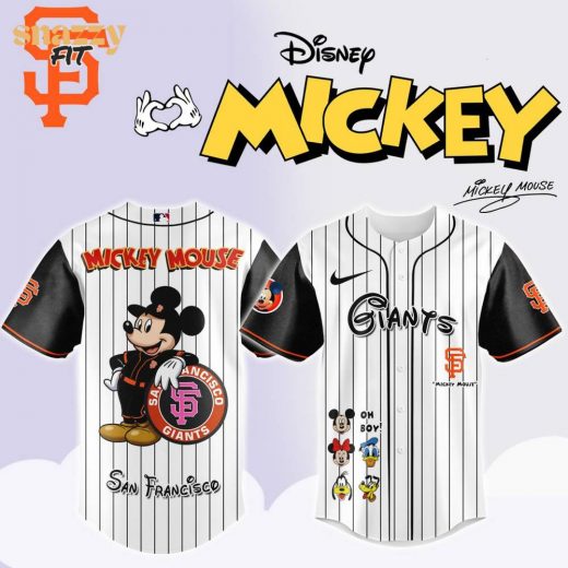 San Francisco Giants Mickey Mouse And Friends Jersey