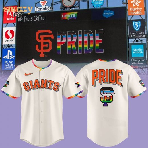 San Francisco Giants Pride Night 2025 Special Edition Jersey