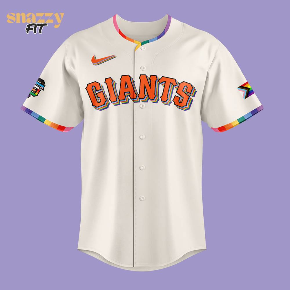 San Francisco Giants Pride Night 2025 Special Edition Jersey San Francisco Giants Pride Night 2025 Special Edition Jersey