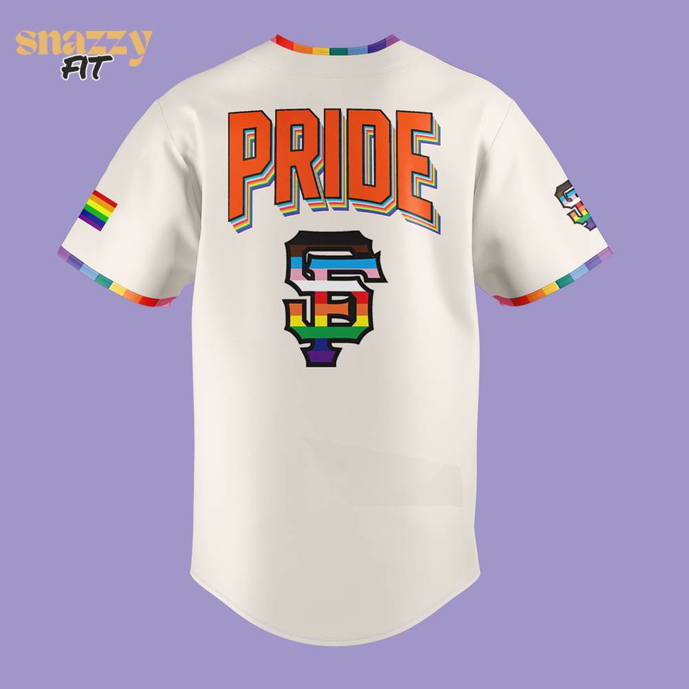 San Francisco Giants Pride Night 2025 Special Edition Jersey San Francisco Giants Pride Night 2025 Special Edition Jersey