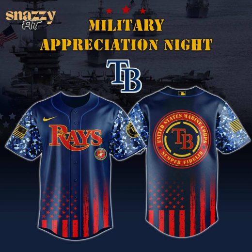 Tampa Bay Rays Marine Corps Military Appreciation Night Jersey