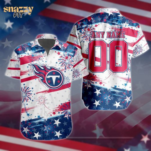 Tennessee Titans Special Independence Day 4th Of July Hawaiian Shirt